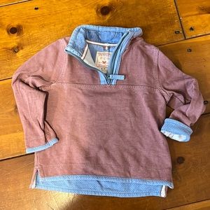 Fat Face Toddler quarter Zip